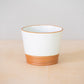 白磁飛鉋カップ　小