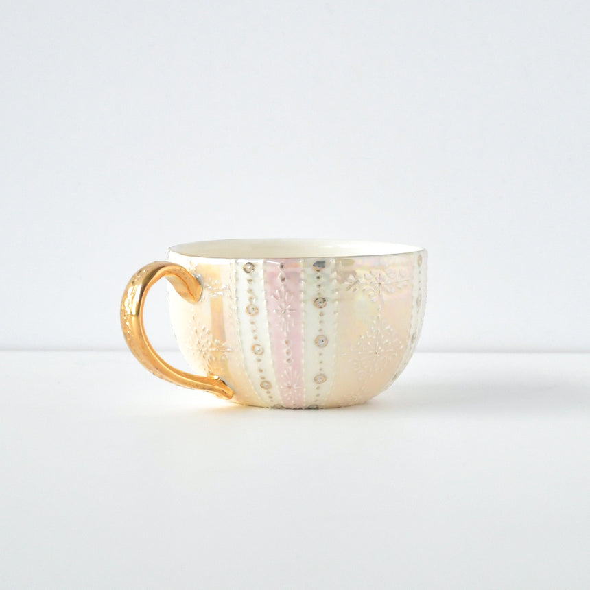 Mug bowl peach pink / no.1499-g