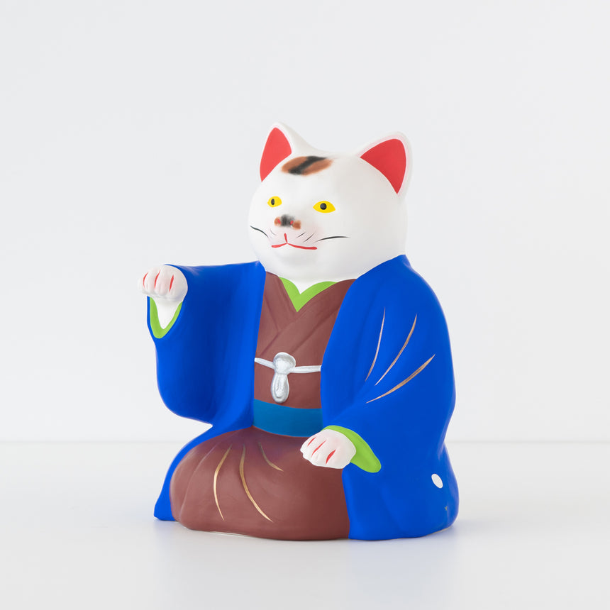 Fushimi Doll Haori Cat (Right Hand, Blue Haori) Large