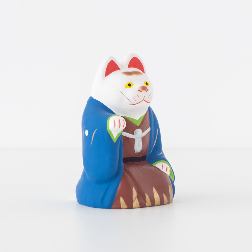 Fushimi Doll Haori Cat (Right Hand, Blue Haori) Small