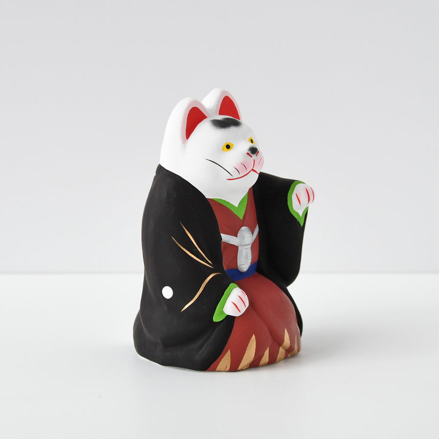 Fushimi doll Haori cat (left hand, haori black) small