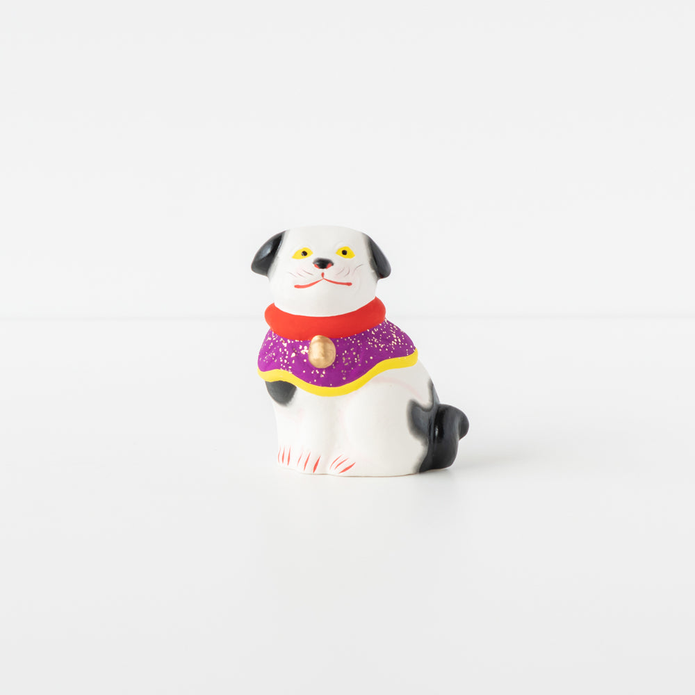 伏見人形 座り犬（小） | 京都の伝統工芸品の通販サイト – MOCAD
