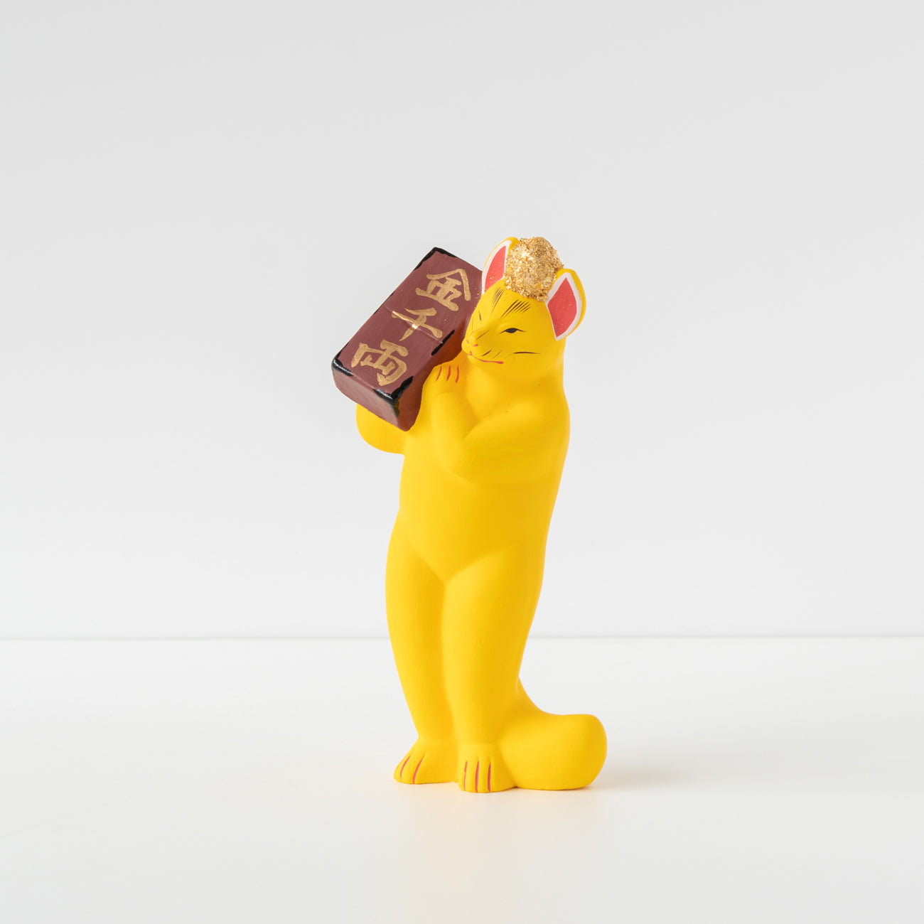 伏見人形 千両狐（立） | 京都の伝統工芸品の通販サイト – MOCAD