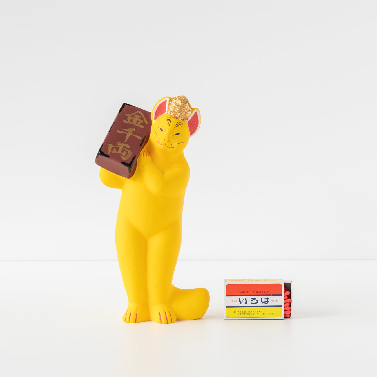 伏見人形 千両狐（立） | 京都の伝統工芸品の通販サイト – MOCAD