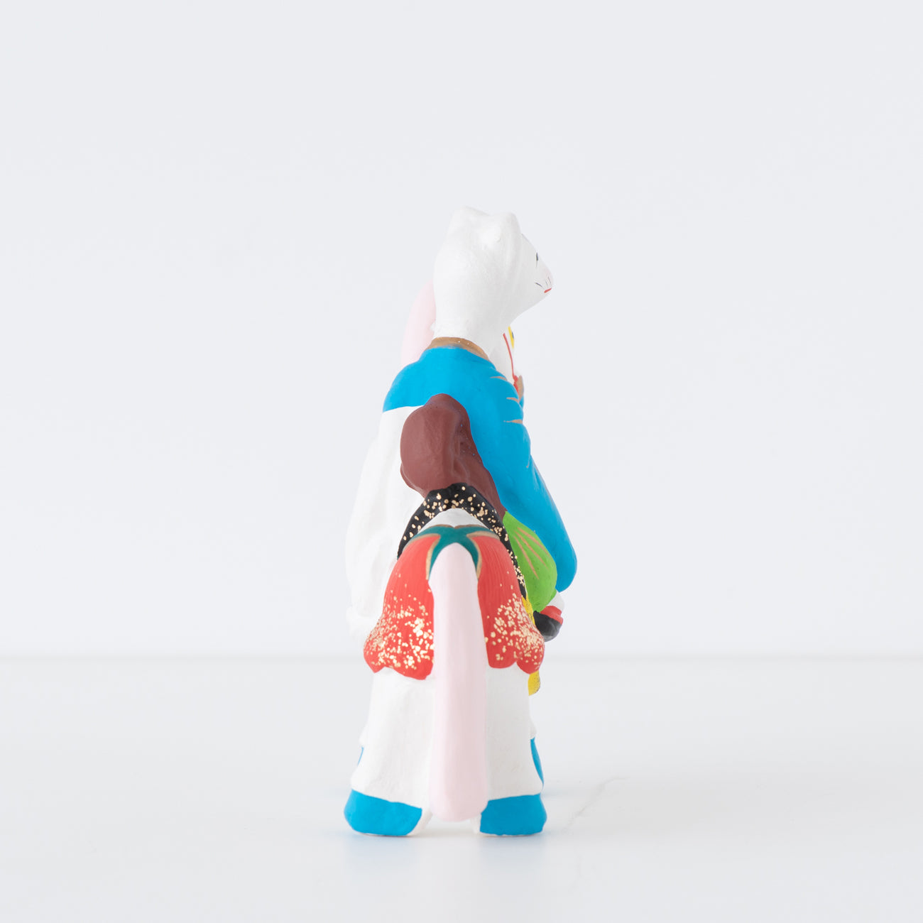 伏見人形 狐の馬乗り | 京都の伝統工芸品の通販サイト – MOCAD ONLINE SHOP