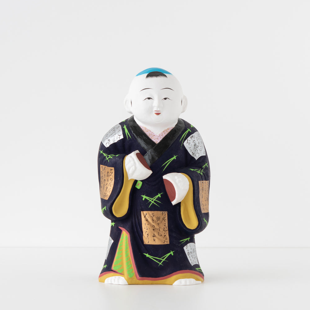 伏見人形 饅頭喰い（特大）八寸 | 京都の伝統工芸品の通販サイト