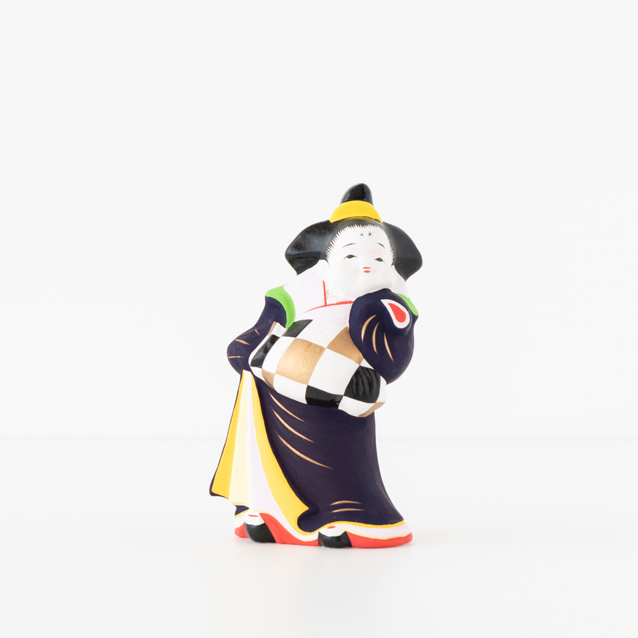 伏見人形 立お福（大） | 京都の伝統工芸品の通販サイト – MOCAD