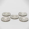 錫　3寸茶托（五客一組）しぼ