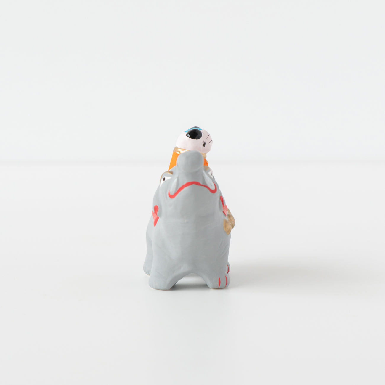 伏見人形 象のり唐子（小） | 京都の伝統工芸品の通販サイト – MOCAD