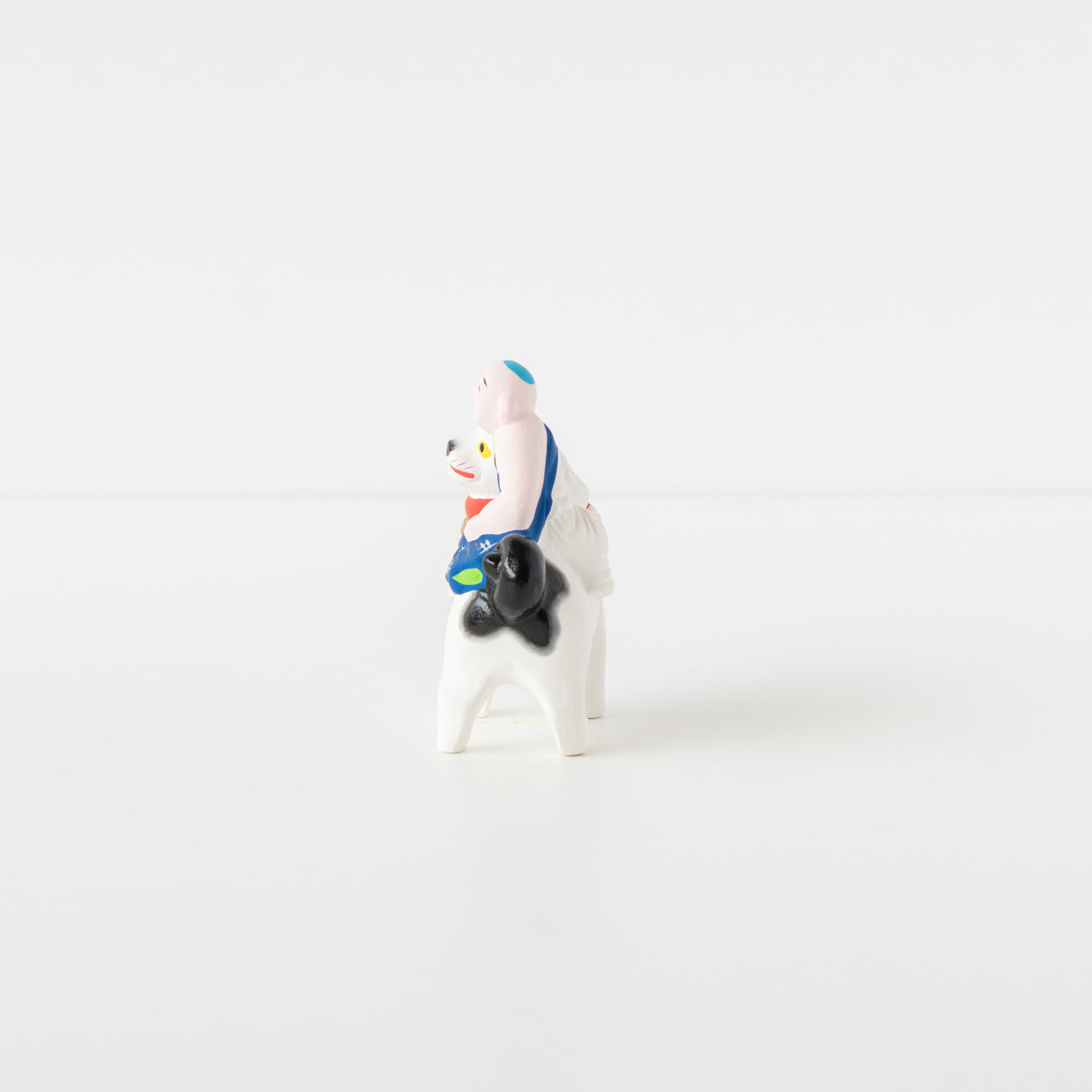 伏見人形 犬乗り童子（豆） | 京都の伝統工芸品の通販サイト – MOCAD