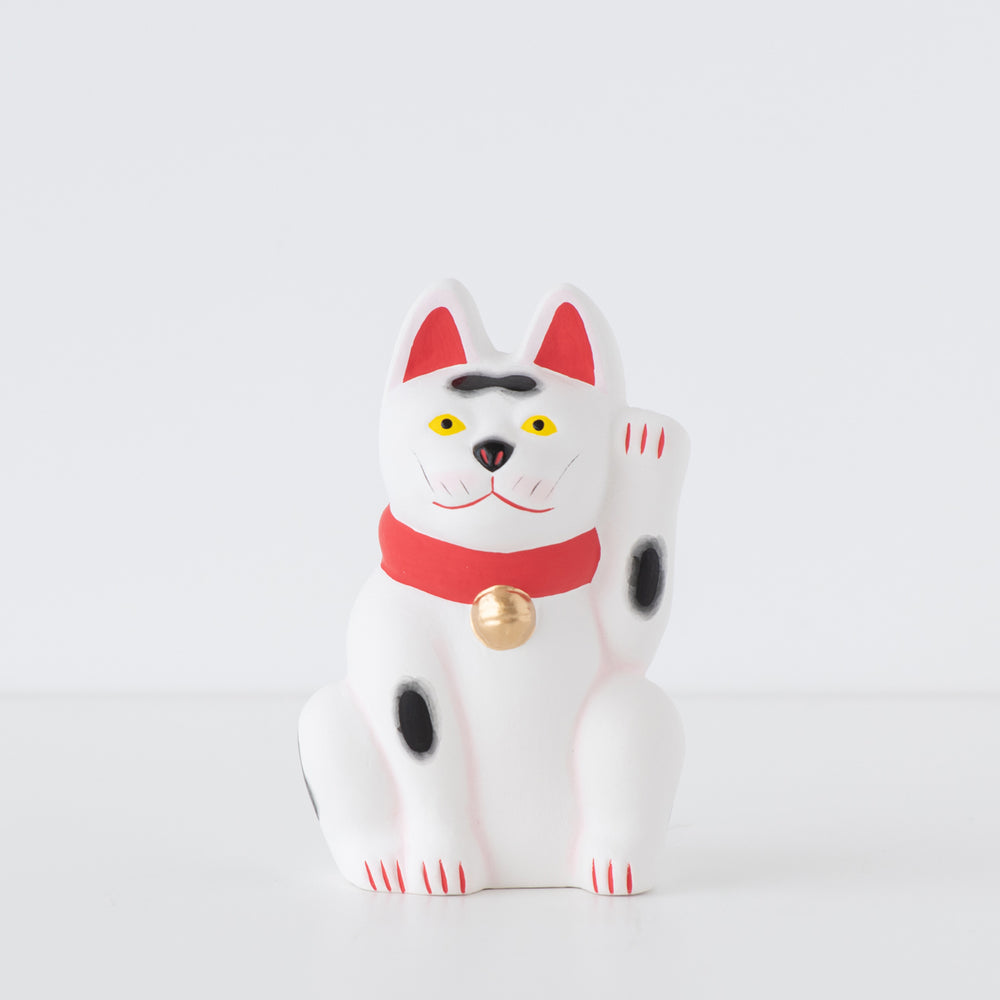 伏見人形 招き猫（小） | 京都の伝統工芸品の通販サイト – MOCAD