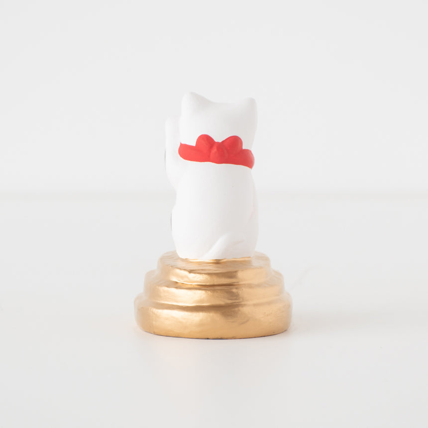 Fushimi doll Oval glue beckoning cat