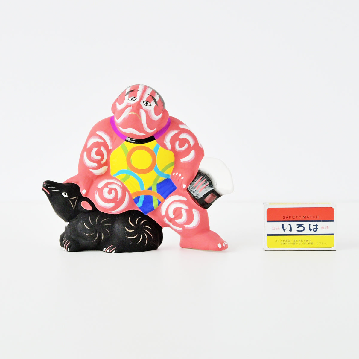 伏見人形 熊抑え金時（小） | 京都の伝統工芸品の通販サイト – MOCAD