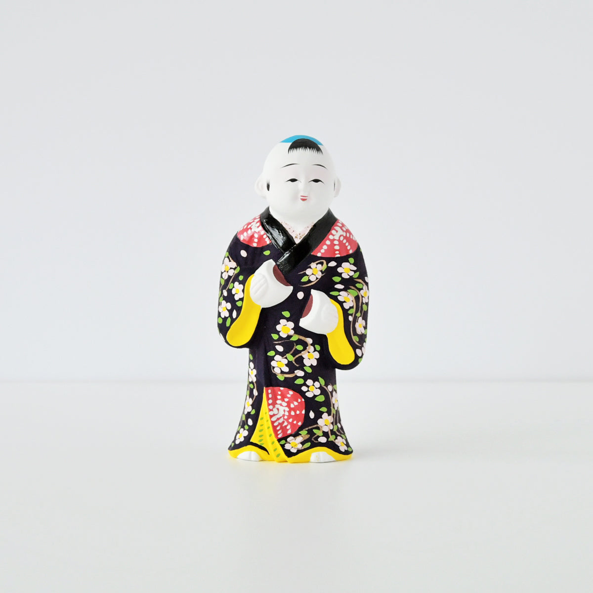 伏見人形 饅頭喰い（大）（五寸） | 京都の伝統工芸品の通販サイト