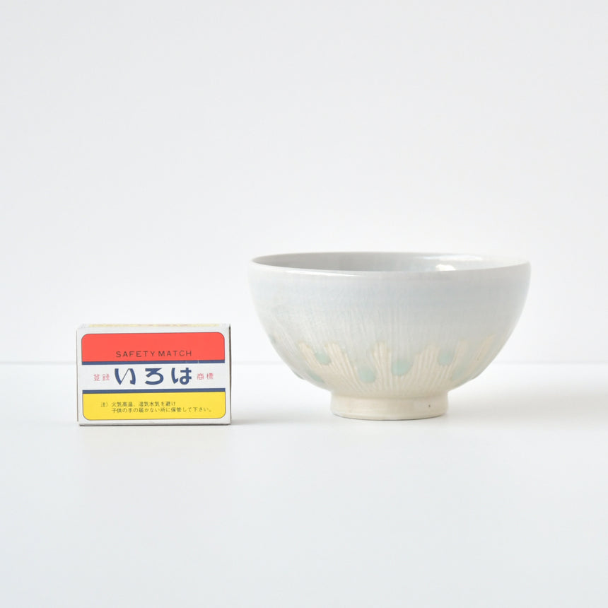 Vidro glaze Comb-mesh rice bowl small no.1911