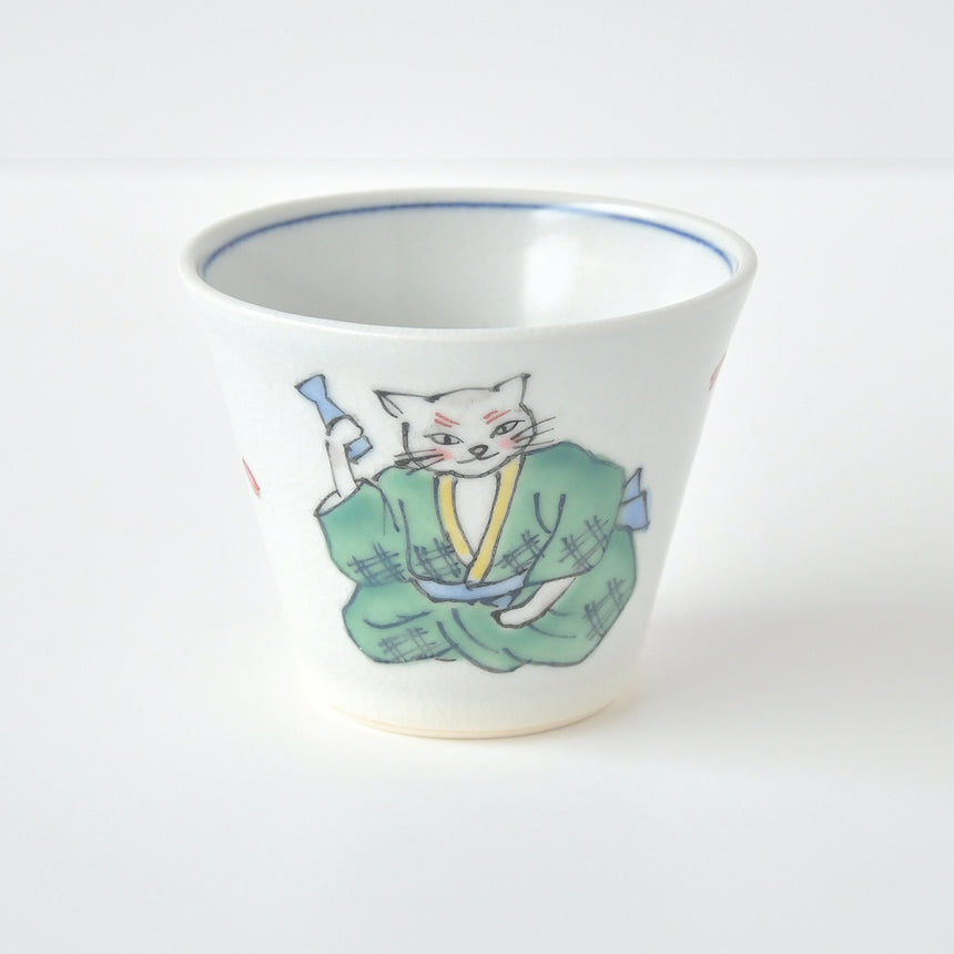 フリーカップ　招き猫・花見猫 /no.1928