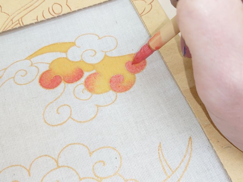 手描友禅体験キット 彩 瑞雲 / no.1963 – MOCAD ONLINE SHOP