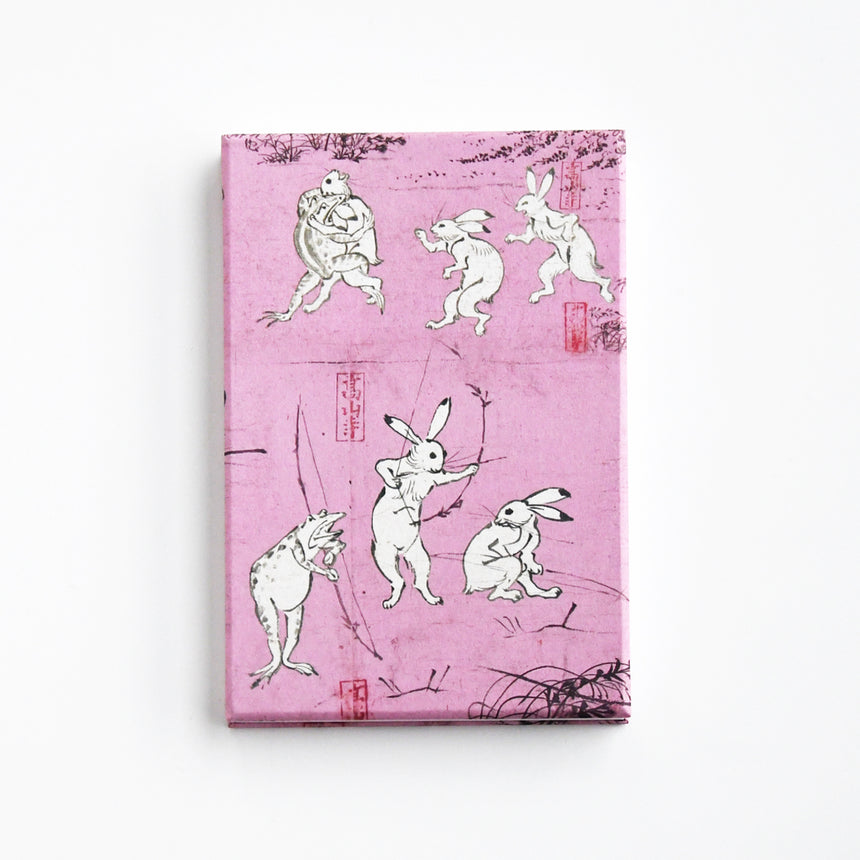 Goshuin book Choju caricature cat / rabbit / no.1995