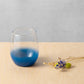 漆グラス「はなひらく」タンブラー小　青