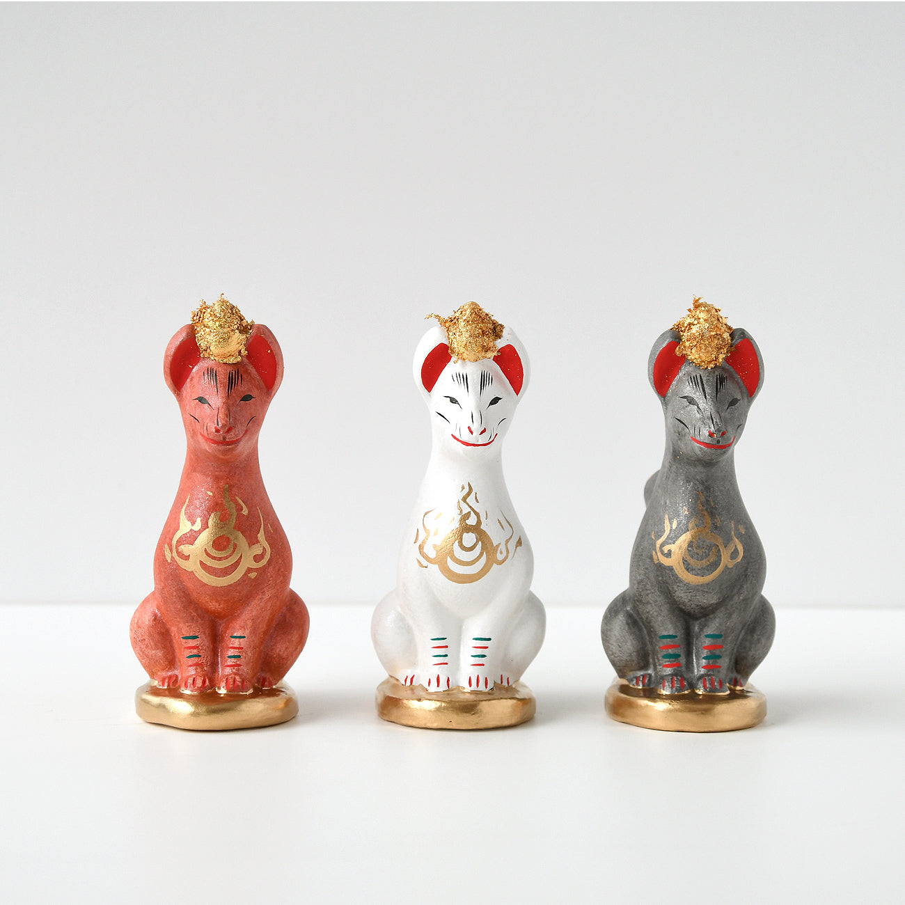 伏見人形 三光狐 – MOCAD ONLINE SHOP