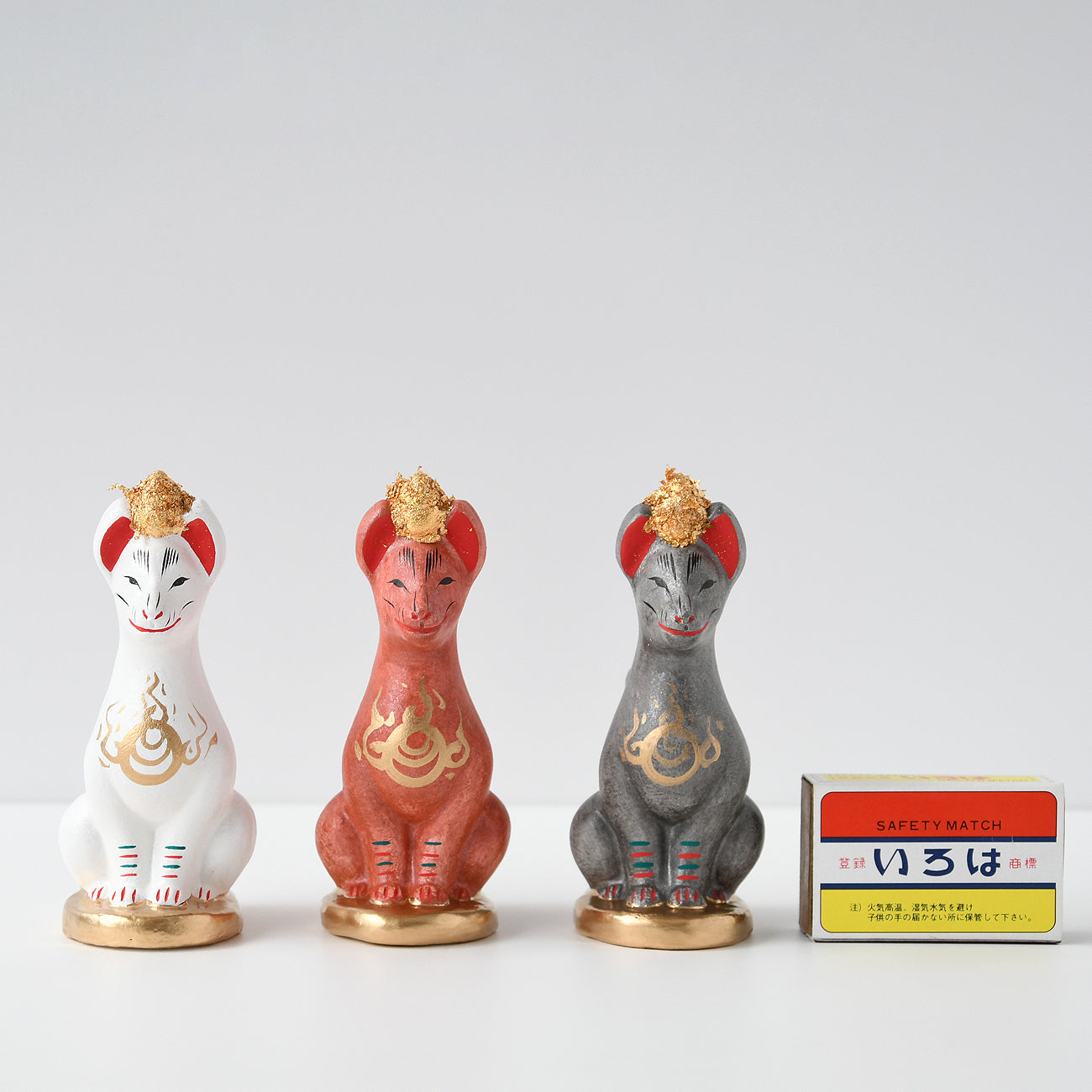 伏見人形 三光狐 | 京都の伝統工芸品の通販サイト – MOCAD ONLINE SHOP