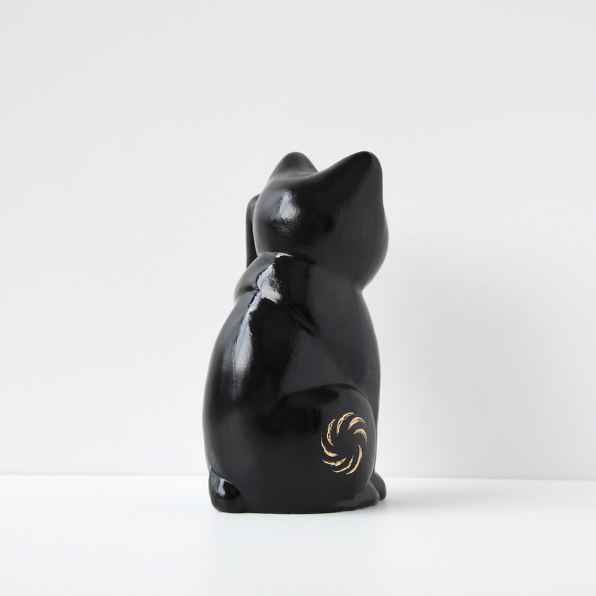 Fushimi doll black beckoning cat
