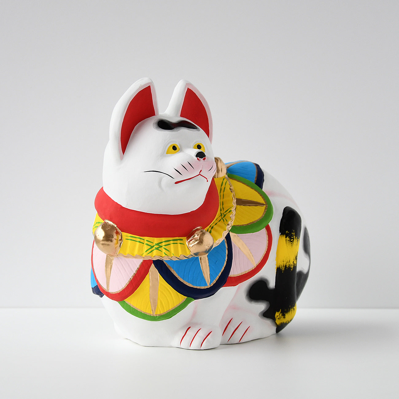 伏見人形 座り猫（特大） | 京都の伝統工芸品の通販サイト – MOCAD