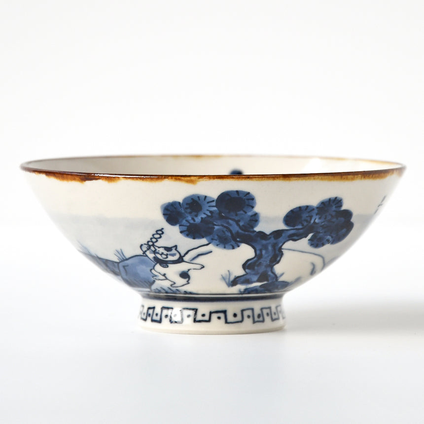 Nekosansui rice bowl B / no.2045