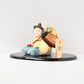 Kyoto pottery doll gold colored young / Masu Oda