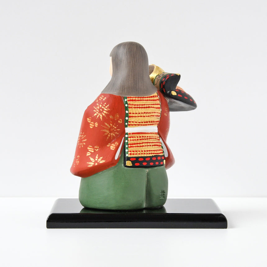 Kyoto pottery doll Children's first battle / Masu Oda