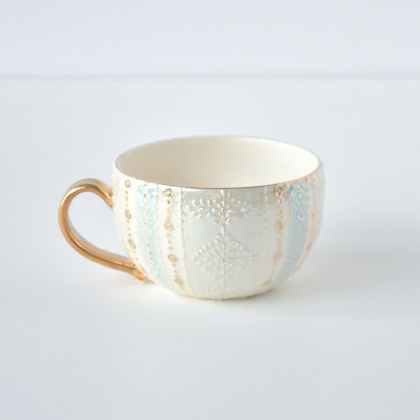 Mug bowl mint blue / no.1499-f